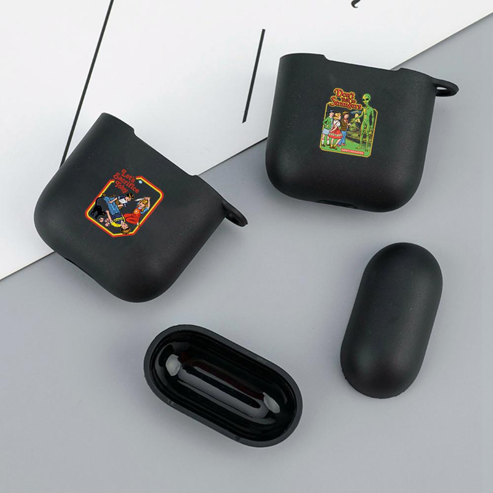 

Hallowmas Let s Summon Demons Графические мягкие силиконовые чехлы для Apple Airpods 1/2 Bluetooth Беспроводная чехол для наушников для Air Pods