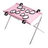 Pet Grooming Hammock with Stand Quick Surface Strap Drying Mesh Bathing Support Iron Tube Frame for Pet Washing Maintenance