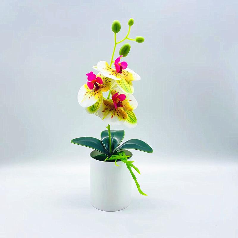 Artificial Orchid Plant With Pvc Material For Home Decor And Gift Giving