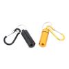 Lightweight Mini Aluminum Pill Box Waterproof Portable Pill Container for Fish Oils Vitamins Earplugs Hiking Travel Use