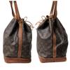 Louis Vuitton Noe   Monogram Shoulder Bag  Handbag  Drawstring Style, Brown   Authenticated  from  Japan