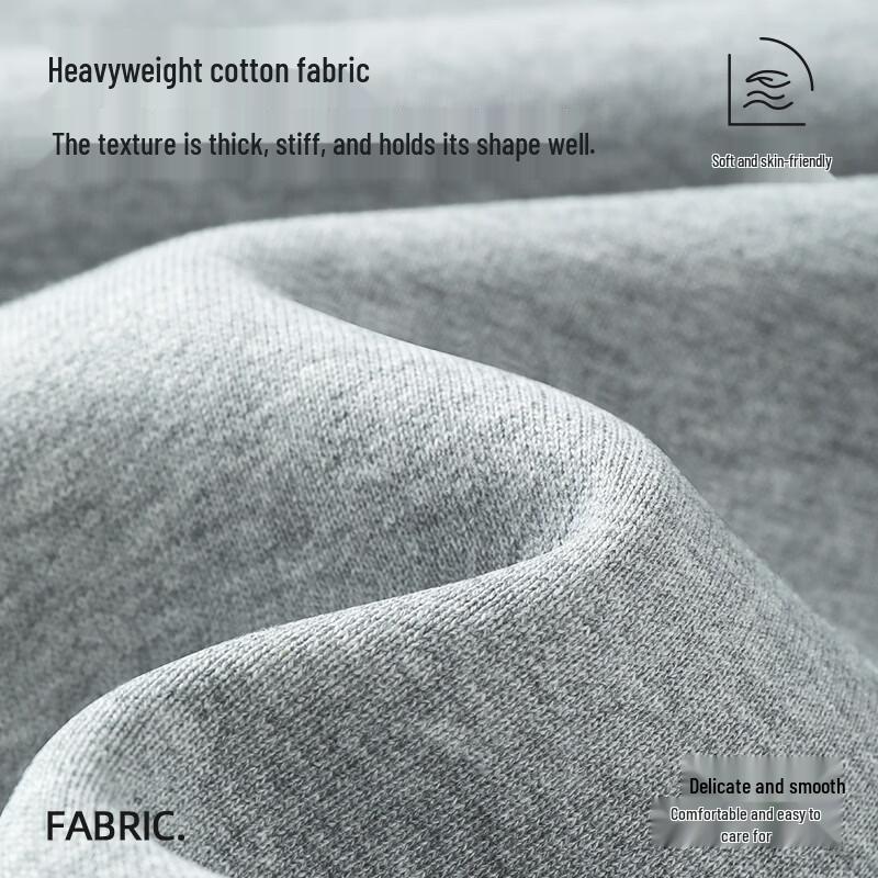 JEANSWEST LIFE Genç Ağır Pamuklu Bol Kesim Tam Fermuarlı Kapüşonlu Sweatshirt