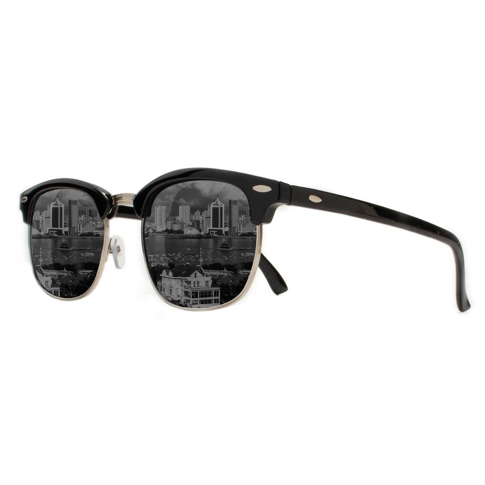 Classic Brand Designer Sunglasses Men Women Retro High Quality Sun Glasses Rivet Female Male Fashion Mirror Sunglass