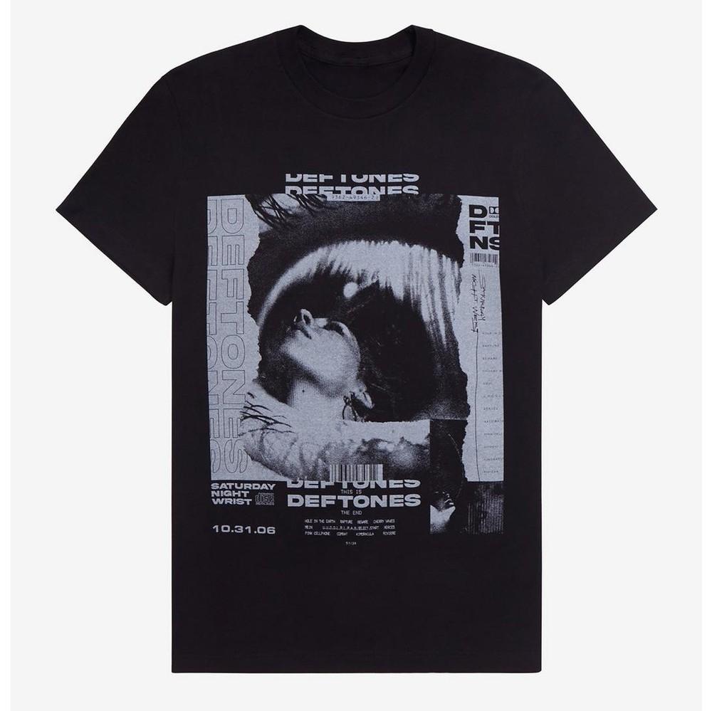 

Deftones Футболка Saturday Night Wrist Унисекс Размер от S до 5XL Унисекс Футболка XL