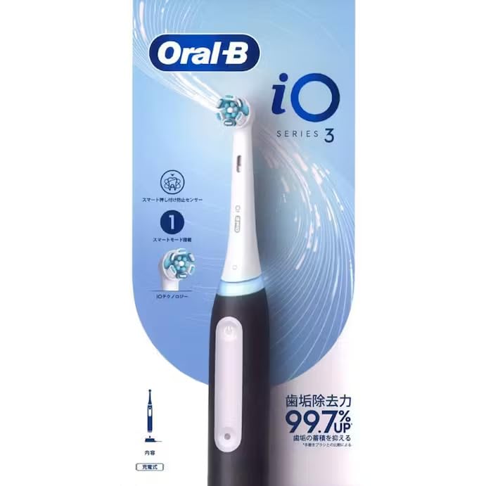 

Коричневый Oral B iO3 Матовый черный 1 шт P&G