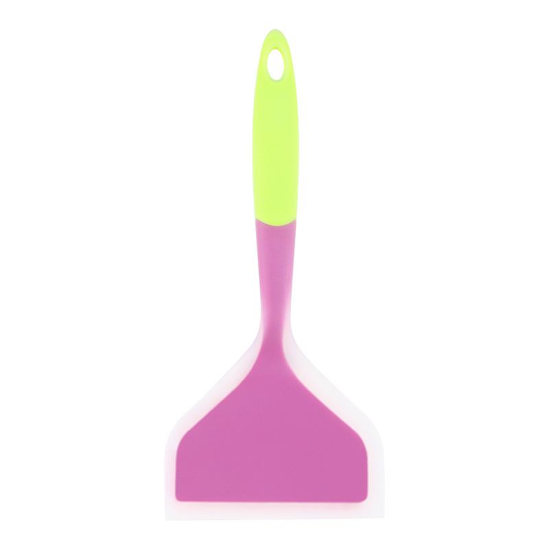 1 Silicone Spatula: Non-stick, Heat-resistant, Hanging Hole. For Pancakes, Steaks, Grilling & Frying