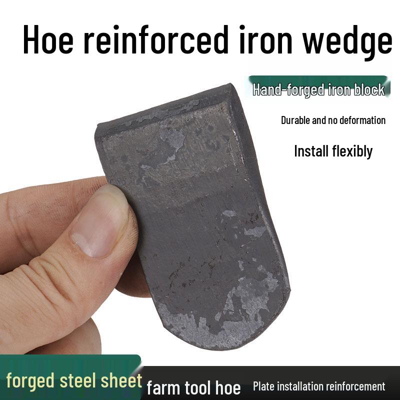 Iron Clip Plug Wedge Accessory: Handmade Metal Stone Installation Washer