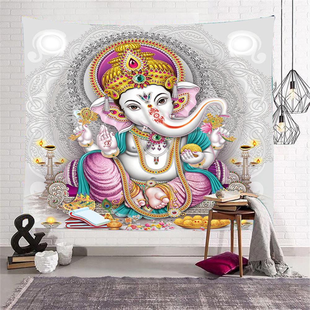 Family Shiva Buddhism Hinduism Hindu Tradition Wall Art Tapestry Room Decoration Items Home Decor Dorm Wall Hanging Backdrop