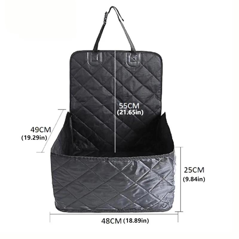 Waterproof Car Back Seat Pet Cover Protector Mat - Rear Safety Travel Accessory for Cats And Dogs Pet Carrier Mat