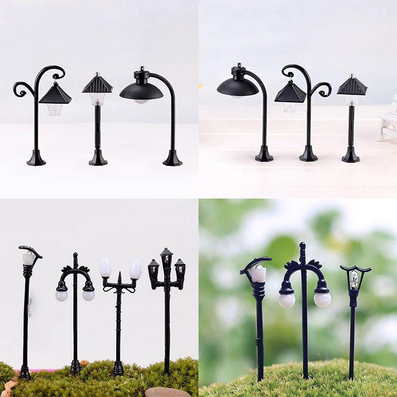 Light Diy Lamp Decoration Ornament Miniature Garden Mini Micro Craft Landscape