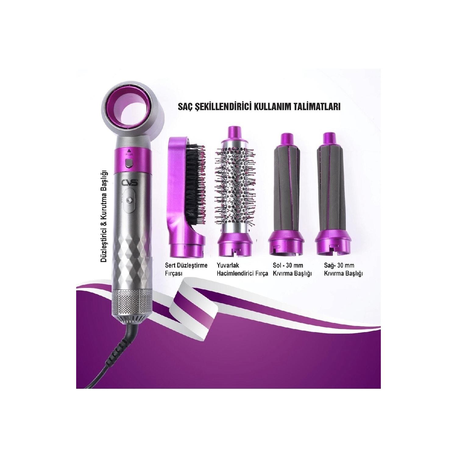 

Multifunction 5 In 1 Professional Hair Styler 1000 Watt