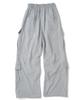 NOT4NERD Diagonal Panel Dart Cargo Sweat Pants - Gray