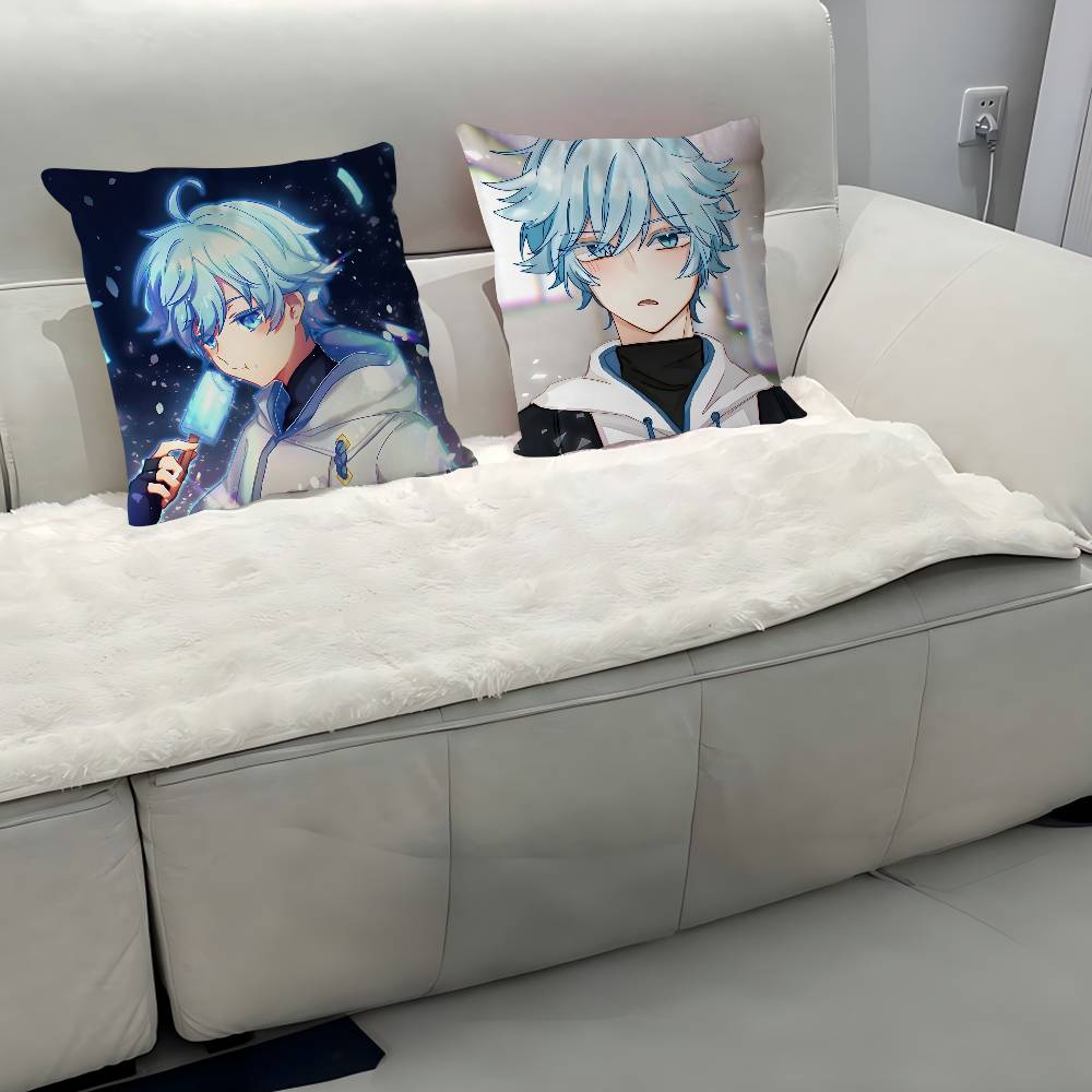 C-chongyunS CARTOON Pillow Case Removable Washable Cushion Cover – All-Season Soft Linen