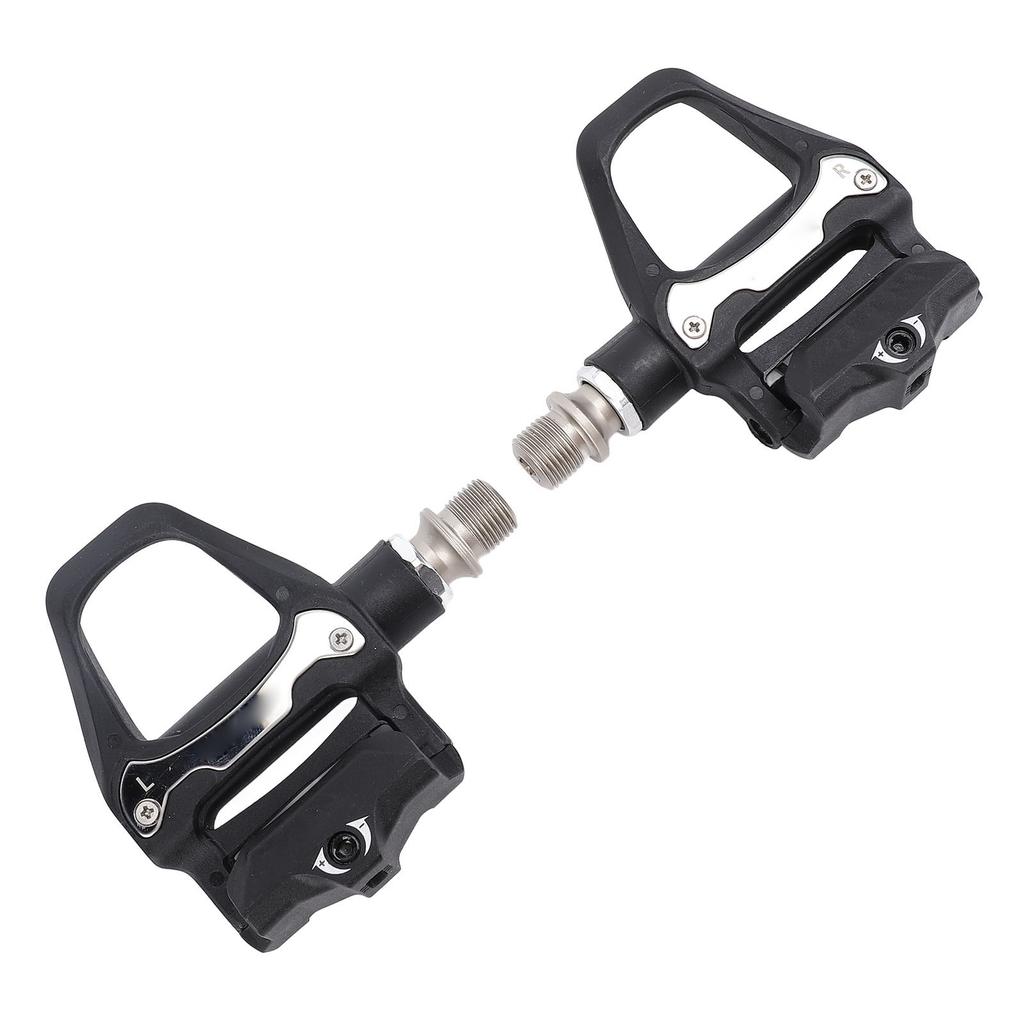 2PCS Road Bike Pedals Sealed Bearing Nylon Fiber Self Locking Cycling Pedal with Installation Kit Adjustable Tightness