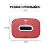Car Tissue Box Quality Leather Auto Paper Towel Storage Bag For Tesla Model 3 Model S Model X Model Y Cybertruck Roadster SpaceX