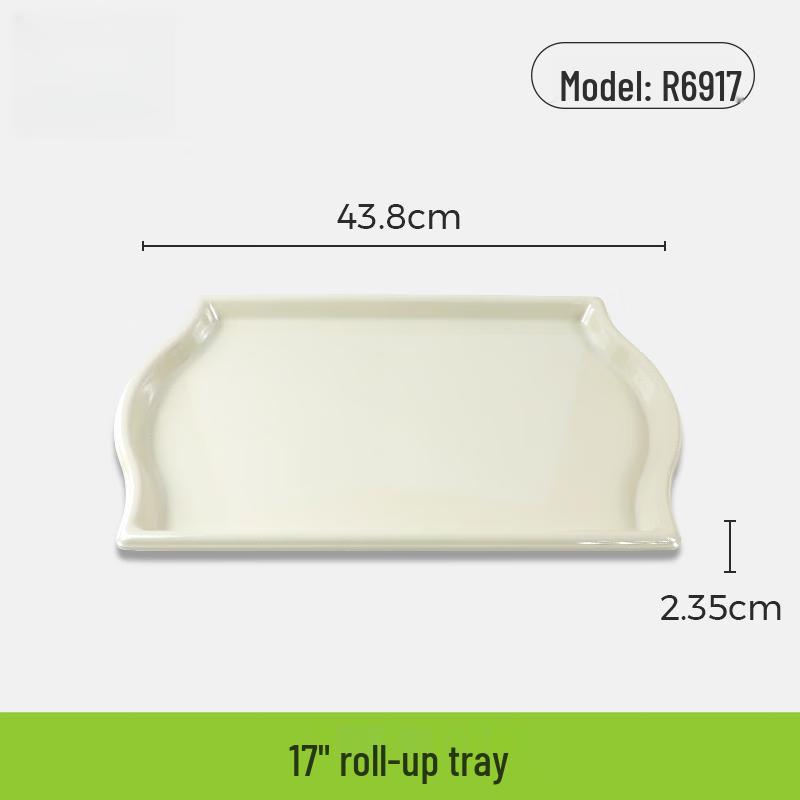 

Wuhe 17-inch Round Melamine Serving Tray