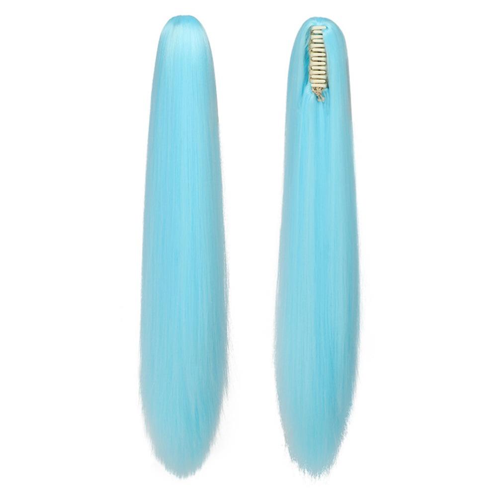 Hair Extensions Cosplay Long Straight Ponytail Universal Anime Hairpiece Cosplay Party