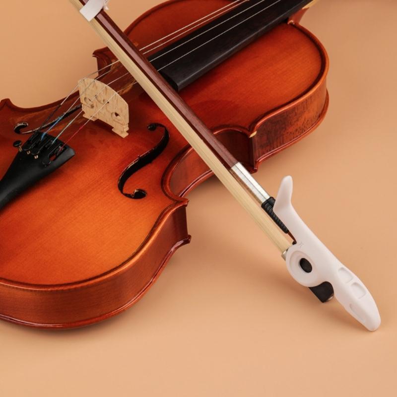 Silikonový korektor úchopu smyčců pro housle, náhradní nástroj pro trénink prstů, nástroj pro korekci úchopu smyčců pro housle a violu