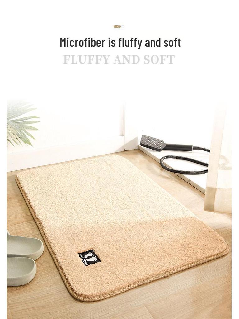 Non-Slip Absorbent Bathroom and Kitchen Mat