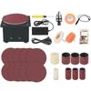 Mini Bench Disc Sander and Sanding Roller with Flexible Extension Rod Kit Electric Edge Sharpener 7