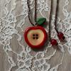 Drop Oil Craft Finish Enamel Mini Pendants 3D Vegetable Drop Oil Beads  Keychain Ornament Decor