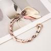 Evelyn Silk Scarf Woven Handbag Strap Chain - High-End Replacement Accessory