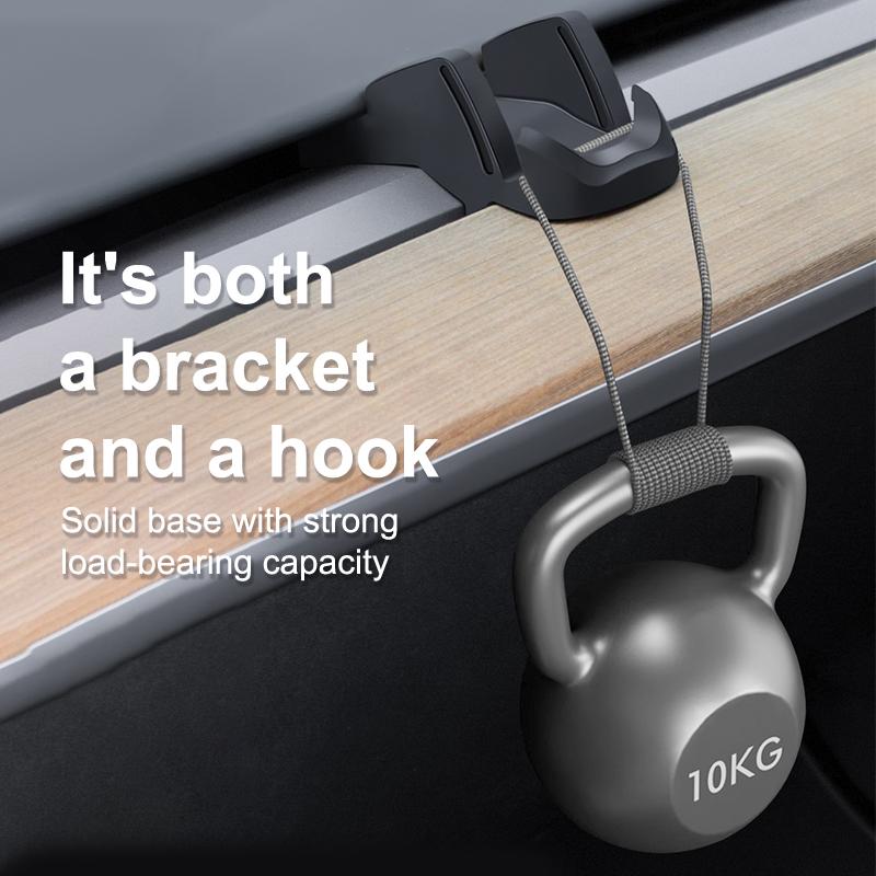 Car Phone Holder For Highland Model 3/Y Silicone Phone Stand No Trace Clip-On For Dashboard Bracket For Model 3/Y