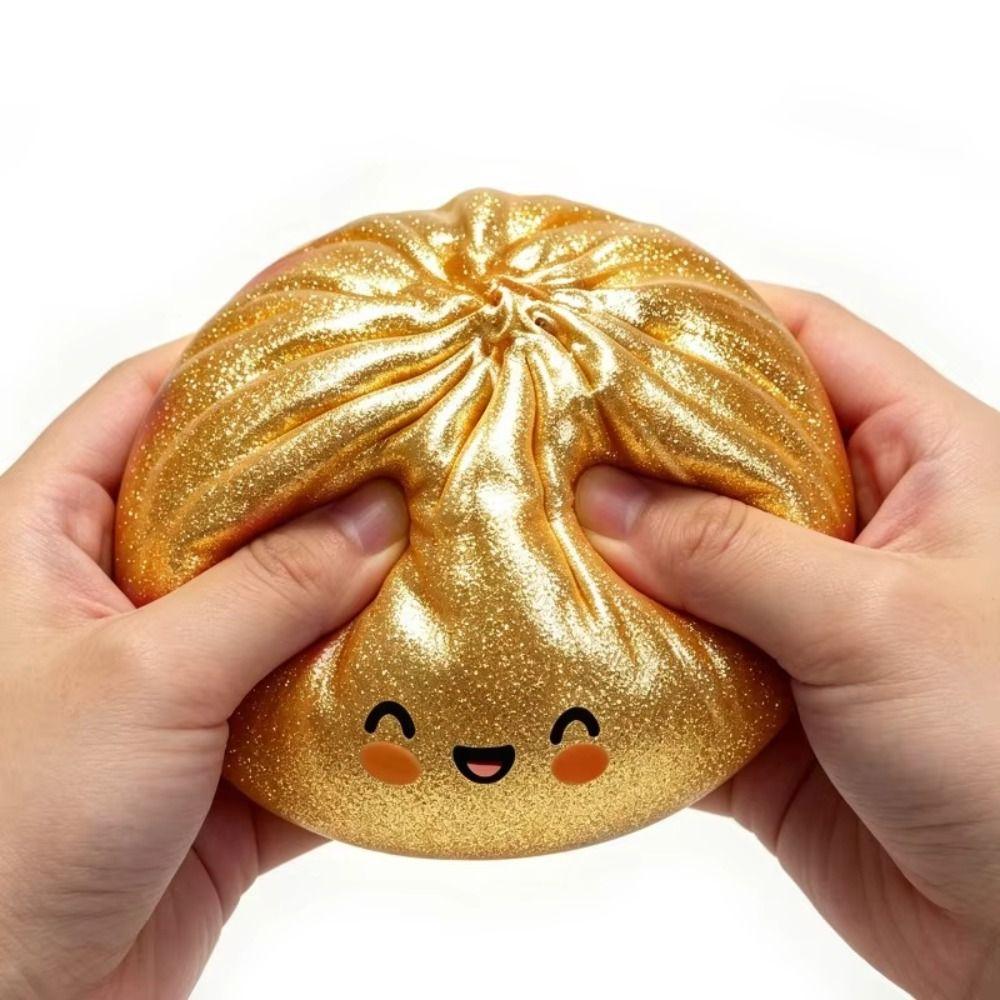 Weiche Quetsch-Knödel mit Dampfbrötchen-Sensorikbällen Fidget Toy