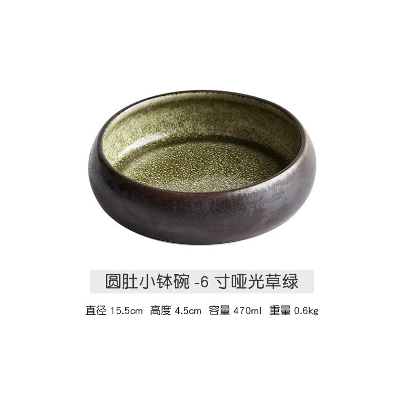 Ceramic Soup Bowls Hotel tableware Salad Pasta Dessert Bowl Kitchen Tableware Microwave Oven Tableware Household Noodle Bowls