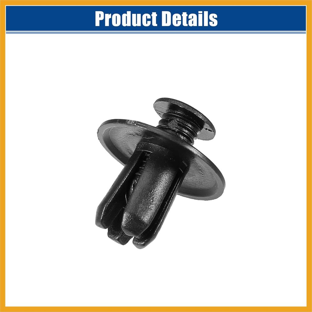 Bumper Cover Retainer Clip Fasteners Fit for Hyundai Sonata 2.4L No.8659028000/86590-28000 - Pack of 50 Replacement