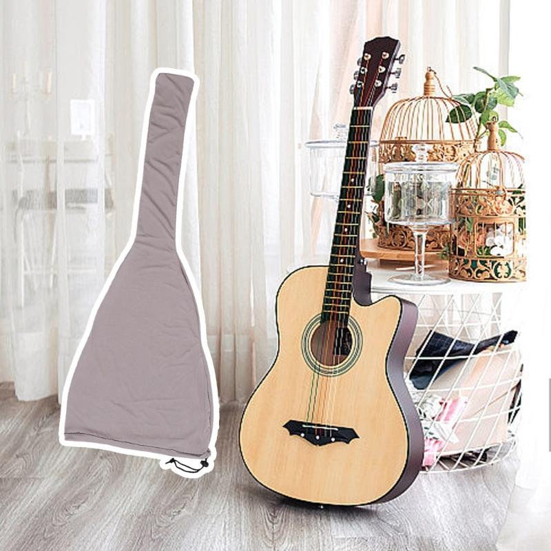 Guitar Dust Cover Gray Guitar Shell Case Dust Cover Guitar Cover Guitar Sleeve Electric Guitar Protections Dust Cover