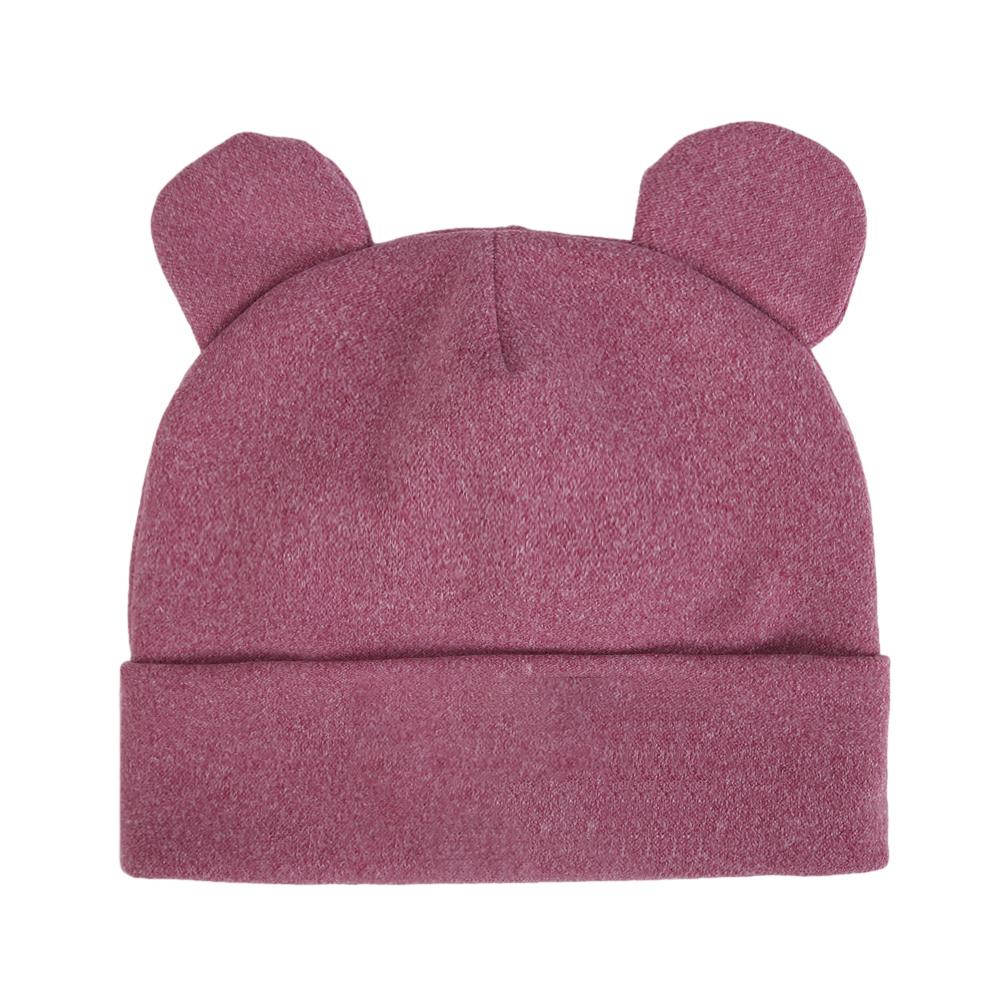 Cute Bear Ear Baby Turban Hats Autumn Winter Newboorn Boys Girls Faux Cashmere Caps Beanies Infant Bonnets Kids Warm Headwraps