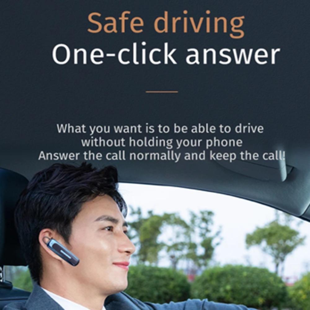 Mic Business Headphones Earbuds E1 Bluetooth Headset E1 Wireless Bluetooth Earphone  Sports