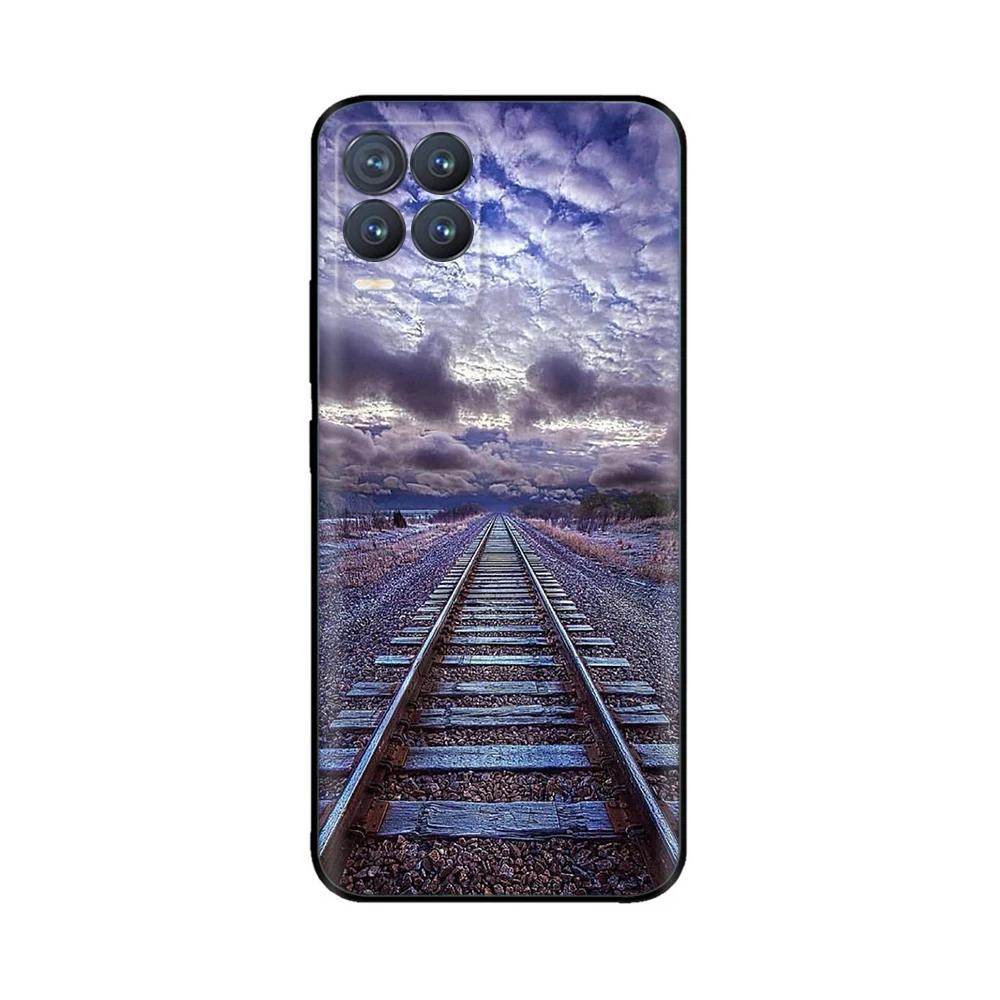 For Realme 8 Case Cute Animal Soft Liquid Silicone Cover For Realme 8 Pro 8i Realme8 4G RMX3085 Full Protection Durable Cases