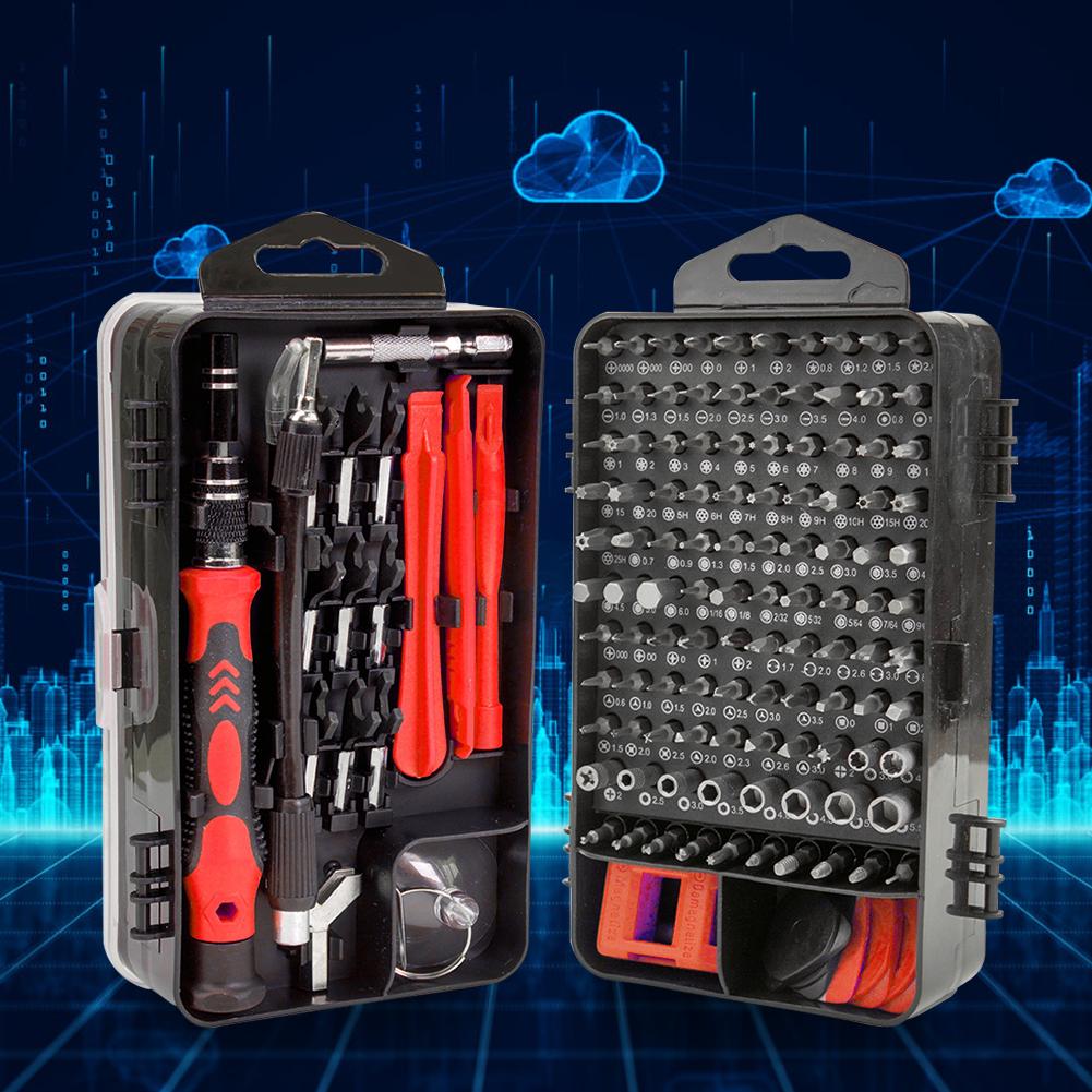 138 in 1 Screwdriver Tool Kit with Storage Box Magnetic Laptop Screwdriver Kit Precision Multifunctional for Mobile Phone Watch