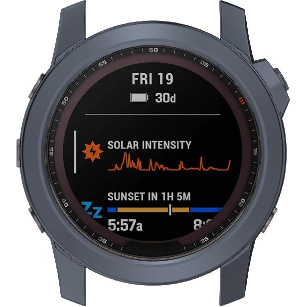 Case Cover Compatible with Garmin Fenix 7X Sapphire Solar Case Protector Protective Case 51mm for Fenix 7X Watch (Do Not Fit for Fenix 7/7S) (5Pack)