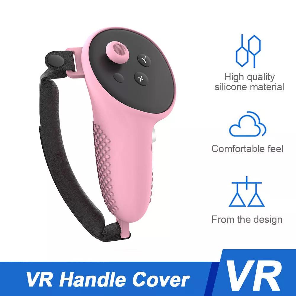 VR Zubehör Schutzhülle für Meta Oculus Quest 3 VR Touch Controller Silikonhülle Skin Griff