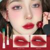 Li Jiaqi Recommend Non-Fading No Stain On Cup Moisturizing Cinnamon Milk Tea Frozen Lime Red Tea Lipstick Genuine Goods Plain White