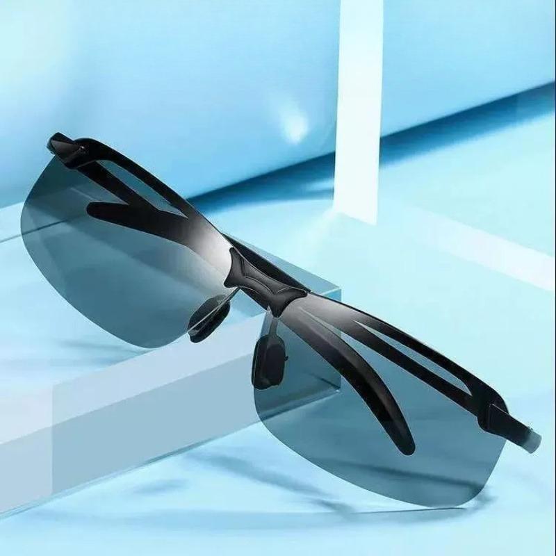 Polarized Night Vision Sunglasses, Male Driver's Driving Goggles, Fishing Sunglasses, Day and Night Dual-use Driving Glasses