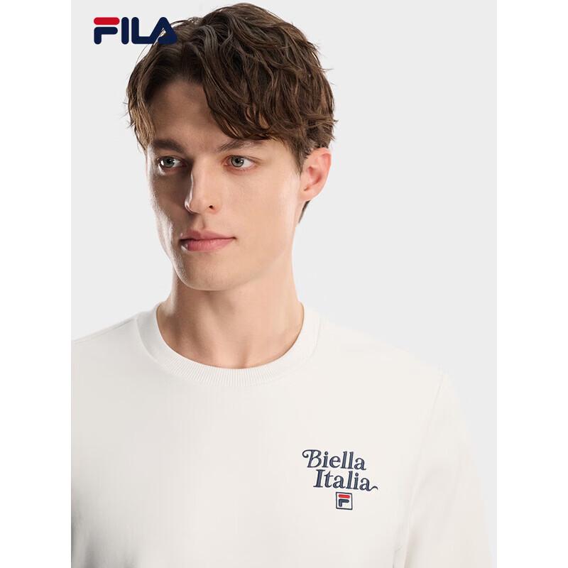 FILA Men's 2026 Spring Casual Knit Pullover Sweatshirt