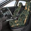 Wald-Weißwedelhirsch Tarnmuster Thema Autositzbezug Set, Geeignet für die meisten Autos, Modisch und Trendig Einzigartig Dec