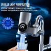 Faucet Mount Water Filter- Smart LED Display | Advanced UV Blue Light Purification Indicator | Reduce Lead Chlorine | Tap Water Purifier Fits Standard