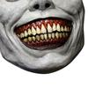 Eng Gezichtsbedekking Horror Glimlach Duivel Cosplay Verkleden Halloween Gezichtsmaskers Requisieten Themafeest