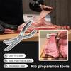 Demontator Profesional Kit Membrană Easy Rib Nervură Aliaj Zinc Lamă Curbată