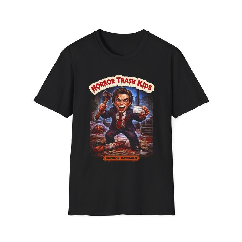Horror Trash American Psycho Unisex T-Shirt| Retro Slasher Movie Tee