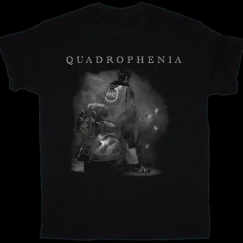 The Who Quadrophenia 1973 Vintage Unisex Black Cotton T-Shirt S-5XL Unisex T-Shirt XXXL
