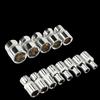 1-Piece 1/4 Drive Inch Metric Ratchet Wrench Socket Head Sleeve Double End 4 5 6 7 8 9 10 11 12 13 14mm Hand Tools