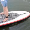 Bodyboard TPU Surfbrett Gekräuseltes Handgelenk-Leash Wasserbrett Surfing Zubehör 7MM 10ft Transparent