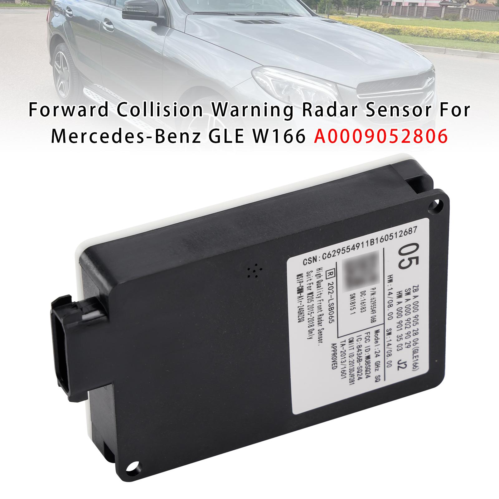 

Forward Collision Warning Radar Sensor For Mercedes-Benz GLE W166 A0009052806