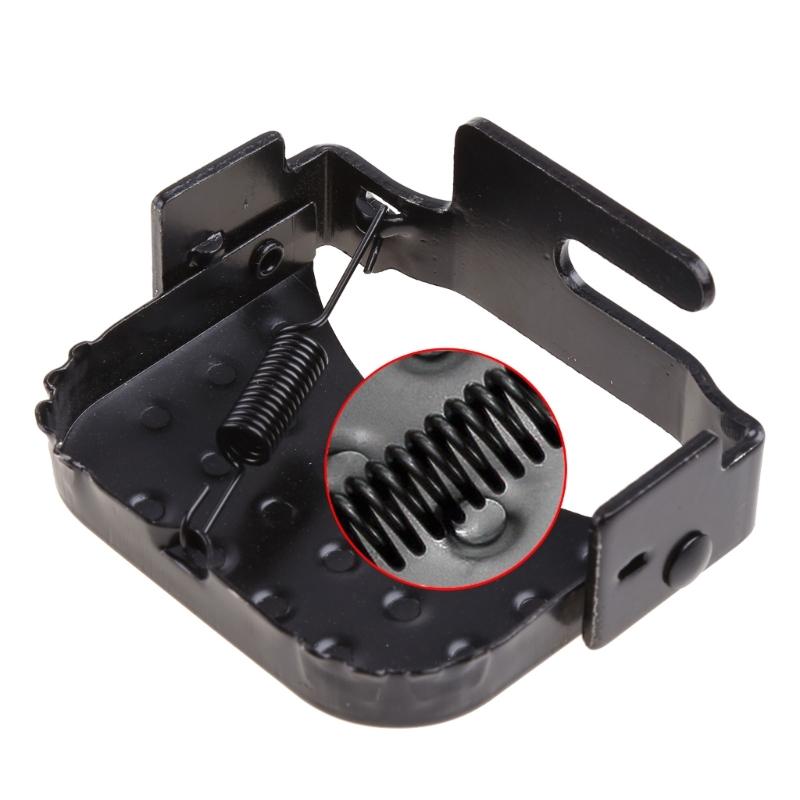 2Pcs Bike Rear Pedals, Steel Folding Bike Pegs, Non-slip Bicycle Footrests, Foot Plates Pedals for Folding Mountain Bike